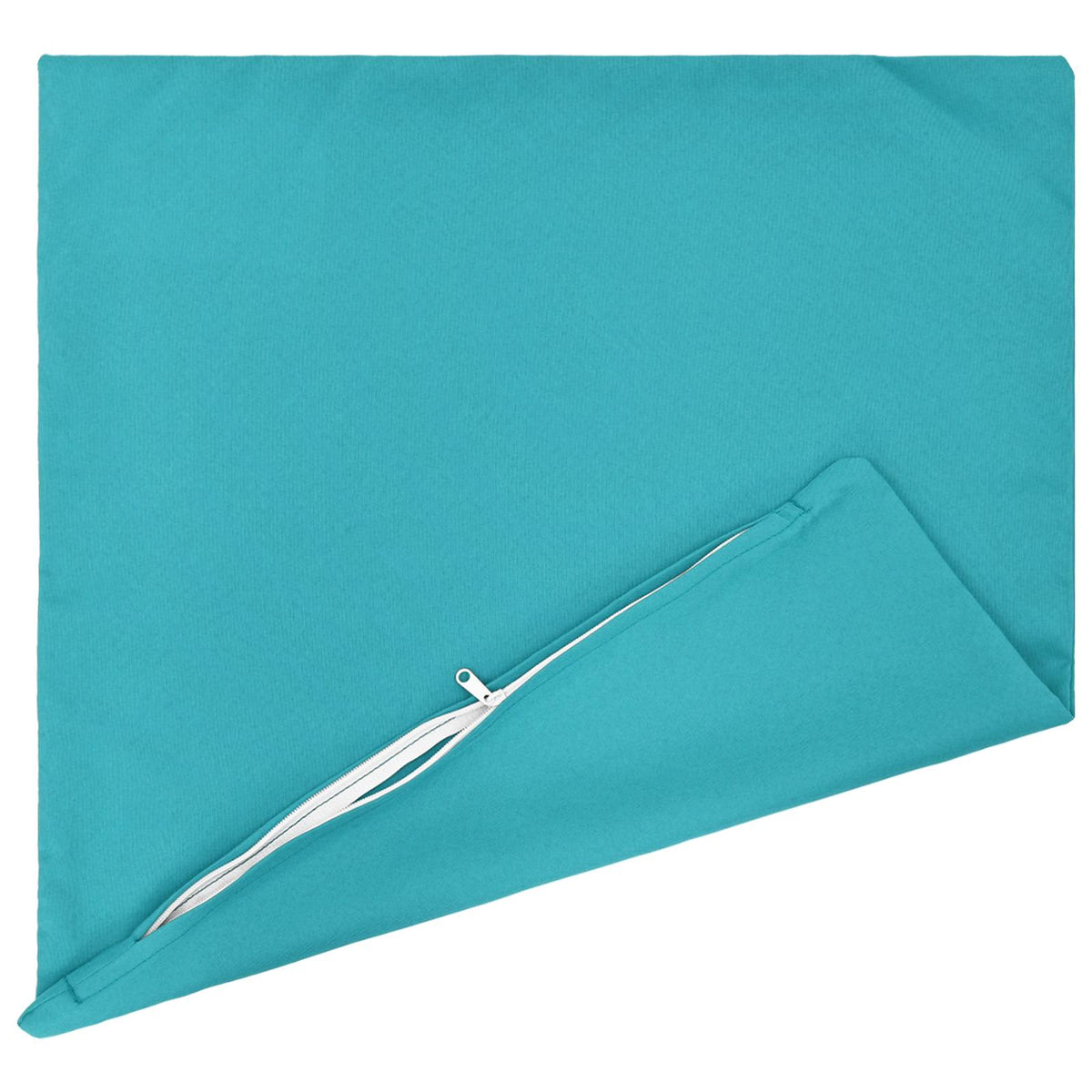 Throw Pillow HEERLEN Polyester 2 pcs Turquoise 65 x 65 cm