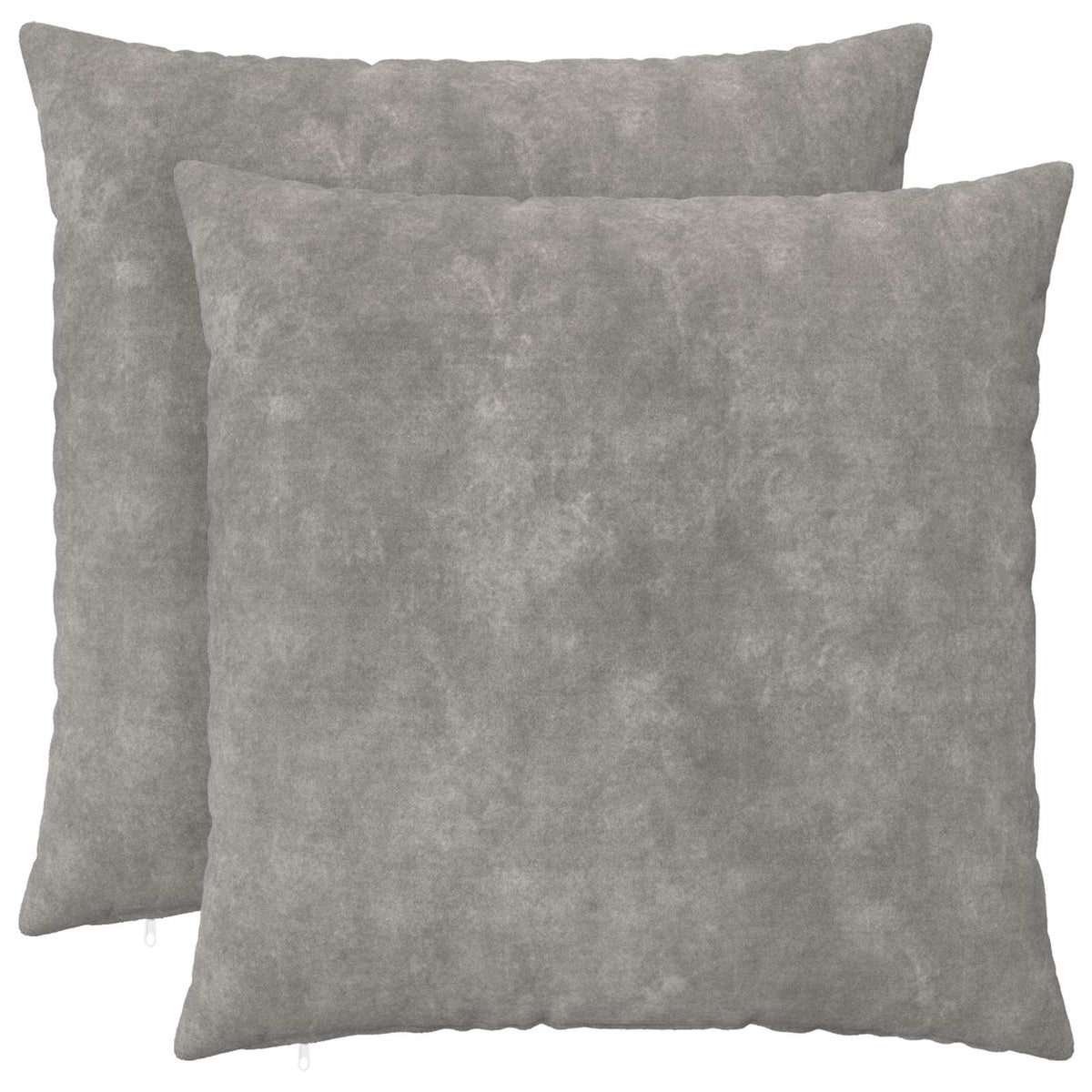 Throw Pillow HEERLEN 2 pcs Light Grey 70 x 70 cm