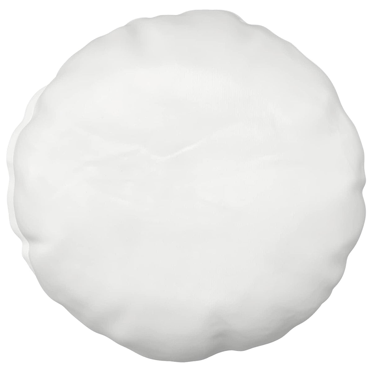Throw Pillow HEERLEN Dia. 50 cm Fabric 6 pcs Ø 50 cm Cream