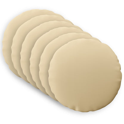 Throw Pillow HEERLEN Dia. 60 cm Polyester 6 pcs Ø 60 cm Beige