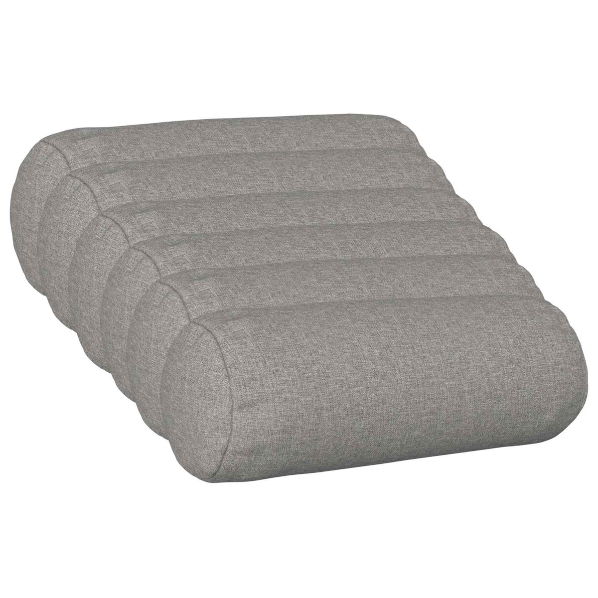 Throw Pillow HEERLEN Dia. 15 x 40 cm Fabric 6 pcs Ø 15 x 40 cm Cloud grey