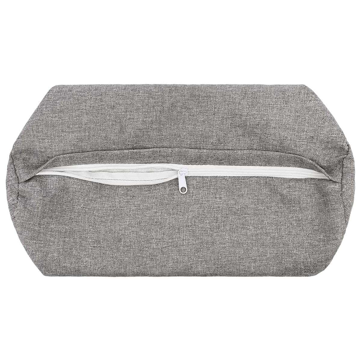 Throw Pillow HEERLEN Dia. 15 x 40 cm Fabric 6 pcs Ø 15 x 40 cm Cloud grey