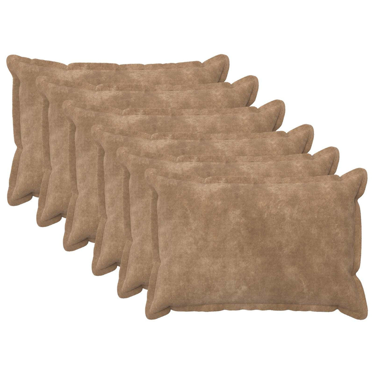 Throw Pillow HOUTEN Microfiber Fleece 6 pcs Width 30 cm Taupe