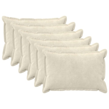 Throw Pillow HOUTEN Microfiber Fleece 6 pcs Width 30 cm Cream