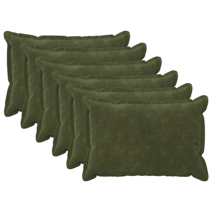 Throw Pillow HOUTEN Microfiber Fleece 6 pcs Width 30 cm Green