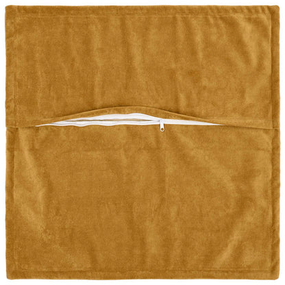vidaXL Throw Pillow 6 pcs HOUTEN Yellow 35 x 35 cm Microfiber Fleece 3