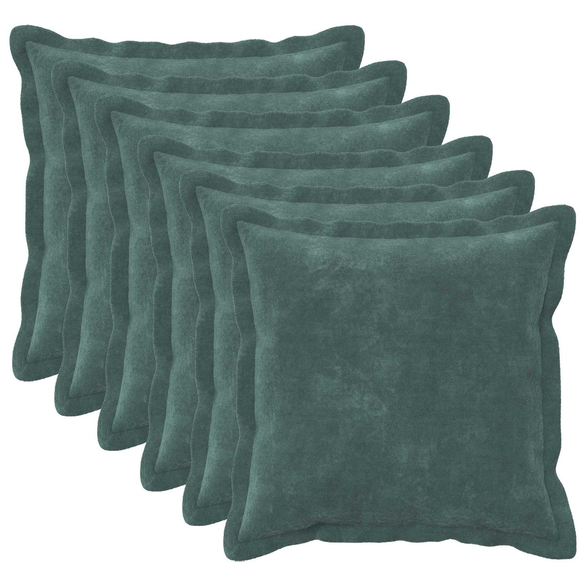 Throw Pillow HOUTEN Microfiber Fleece Sea blue