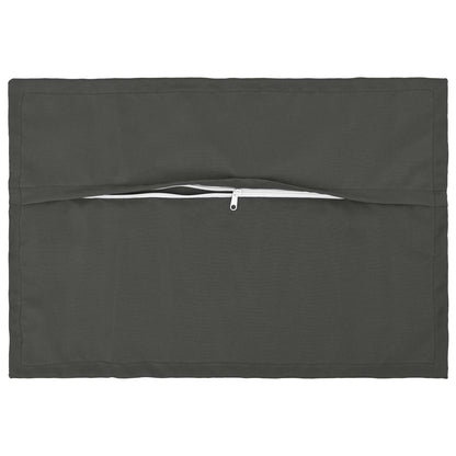vidaXL Throw Pillow 6 pcs HOUTEN Anthracite 40 x 60 cm Polyester 4