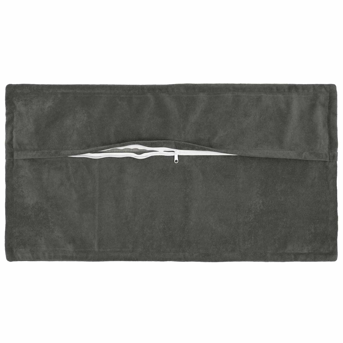 Throw Pillow HOUTEN 40 x 80 cm Microfiber Fleece 6 pcs Anthracite