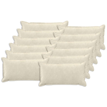 Cushion with Pillow HOUTEN Microfiber Fleece 12 pcs Width 40 cm Cream 80 cm