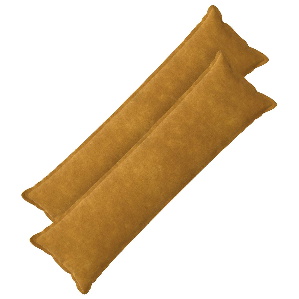 Throw Pillow HOUTEN Microfiber Fleece 2 pcs Yellow 40 cm 145 cm