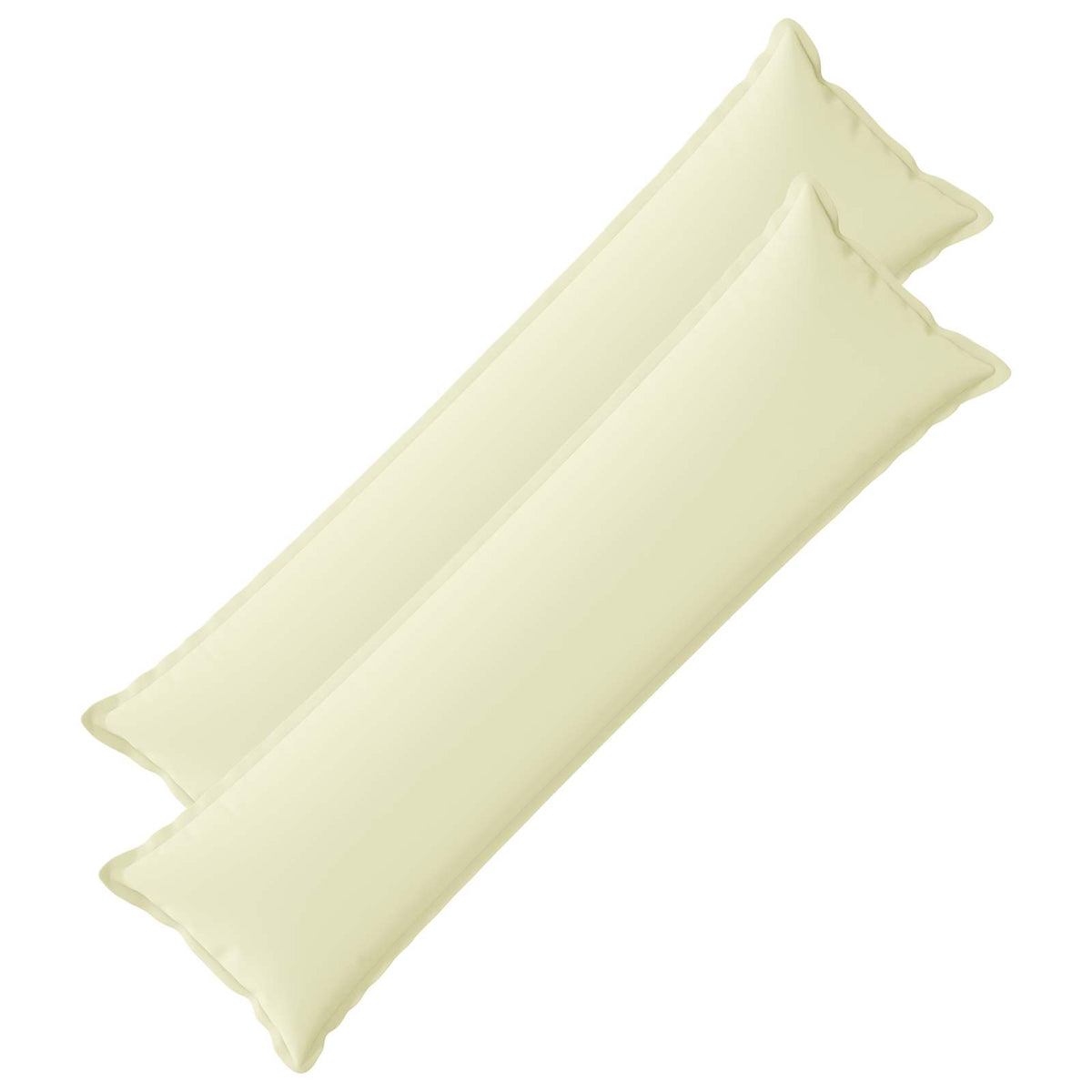 Throw Pillow HOUTEN 40 x 145 cm Polyester 2 pcs Cream