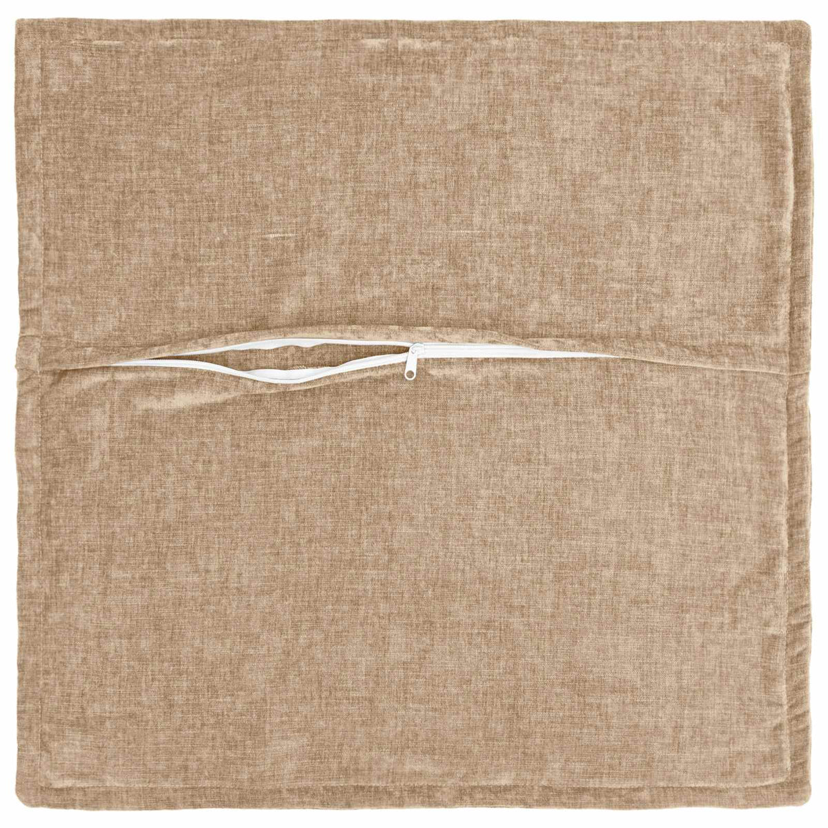 vidaXL Throw Pillow 6 pcs HOUTEN Taupe 45 x 45 cm Chenille Fabric 4