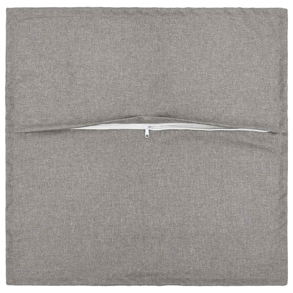 Throw Pillow HOUTEN 50 x 50 cm Faux Linen 12 pcs Cloud grey
