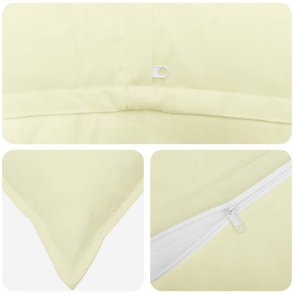 Throw Pillow HOUTEN 50 x 50 cm Polyester 6 pcs Cream