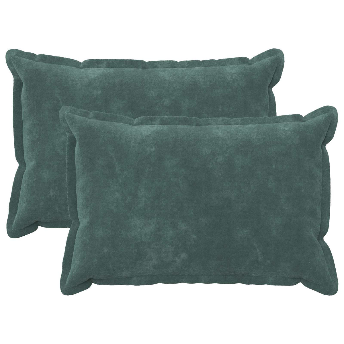 Throw Pillow HOUTEN Microfiber Fleece 2 pcs Sea Blue 50 cm 70 cm