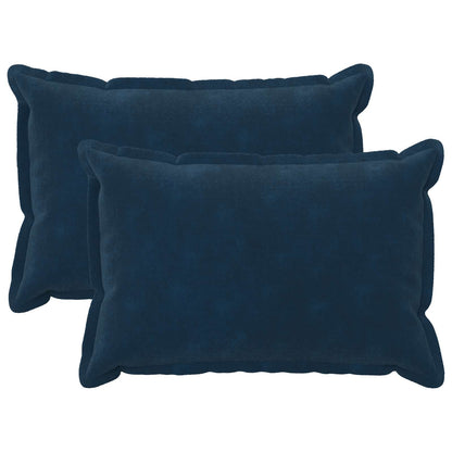 Throw Pillow HOUTEN Microfiber Fleece 2 pcs Blue 50 cm 75 cm