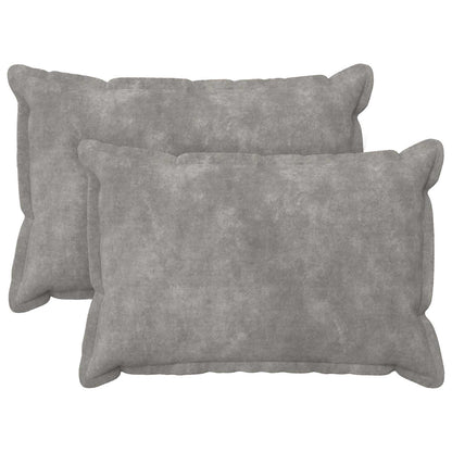 Throw Pillow HOUTEN 2 pcs Light Grey 50 cm 75 cm