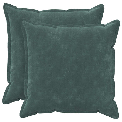 Throw Pillow HOUTEN Microfiber Fleece 2 pcs Sea Blue 55 cm 55 cm