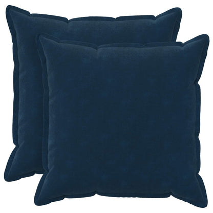 Throw Pillow HOUTEN Microfiber Fleece 2 pcs Blue 55 cm 55 cm