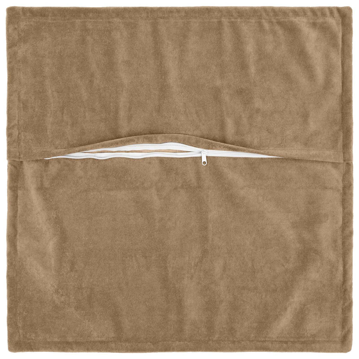 Throw Pillow HOUTEN Microfiber Fleece 2 pcs Taupe 65 cm 65 cm