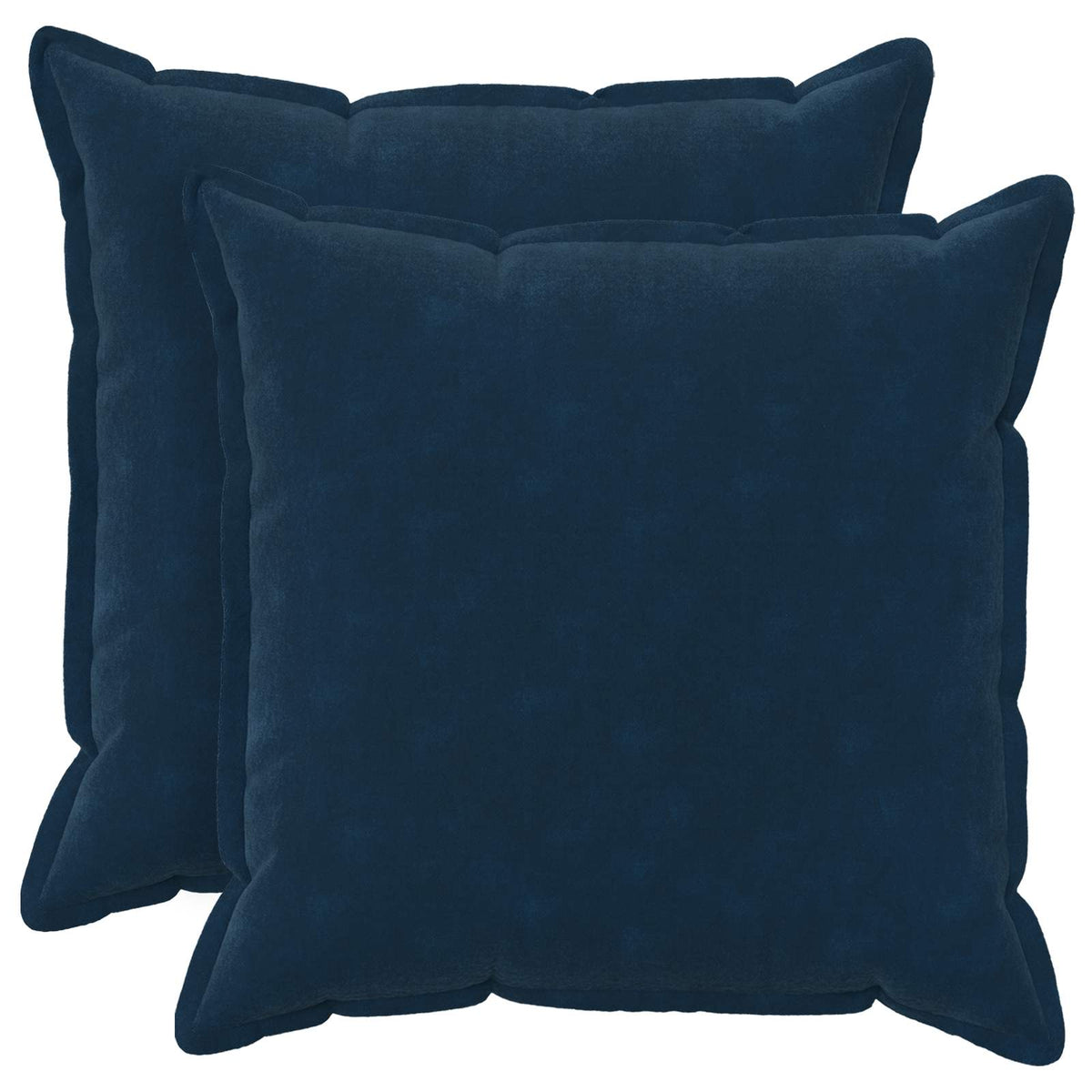 Throw Pillow HOUTEN Microfiber Fleece 2 pcs Blue 65 cm 65 cm
