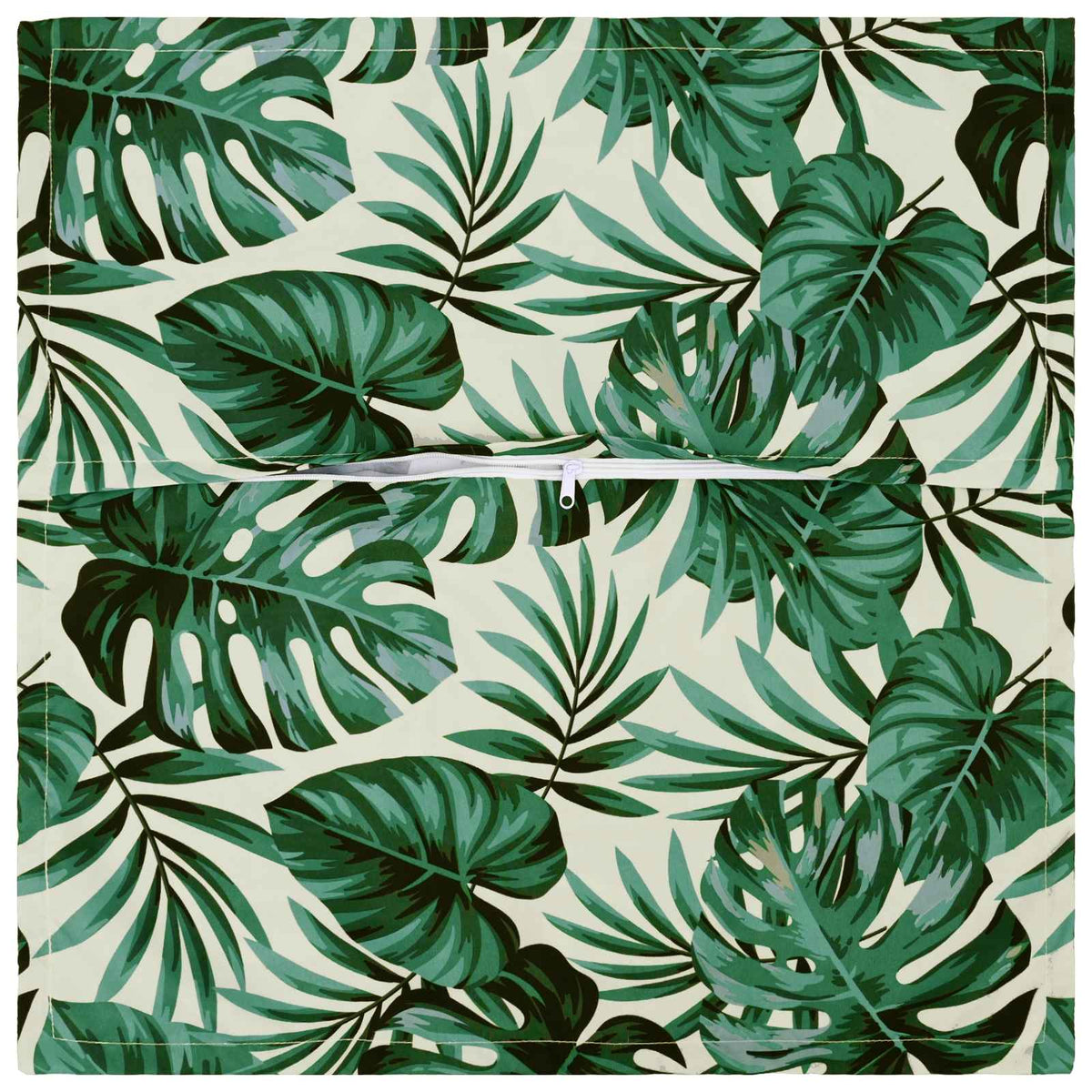 vidaXL Throw Pillow 2 pcs HOUTEN Leaf Pattern 65 x 65 cm Polyester 4
