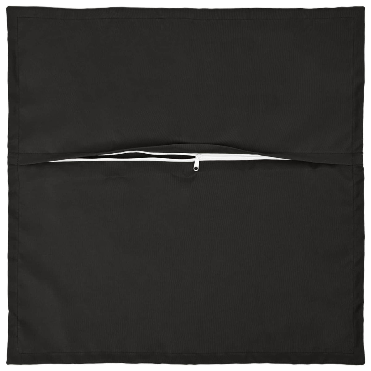 vidaXL Throw Pillow 2 pcs HOUTEN Black 70 x 70 cm Polyester 4