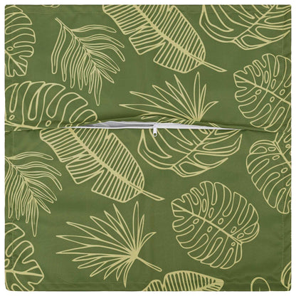 vidaXL Throw Pillow 2 pcs HOUTEN Leaf Design 70 x 70 cm Polyester 4