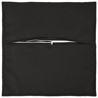 Throw Pillow HOUTEN 80 x 80 cm Polyester 2 pcs Black