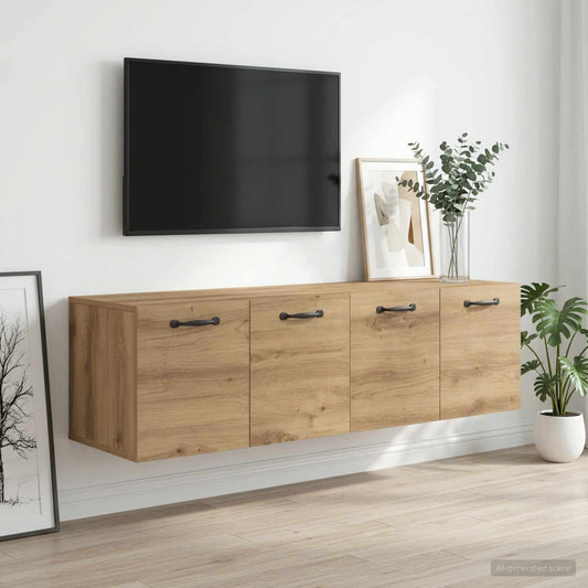 Wall Cabinets 2 pcs 60x36.5x35 cm Engineered Wood Artisan oak 60 cm