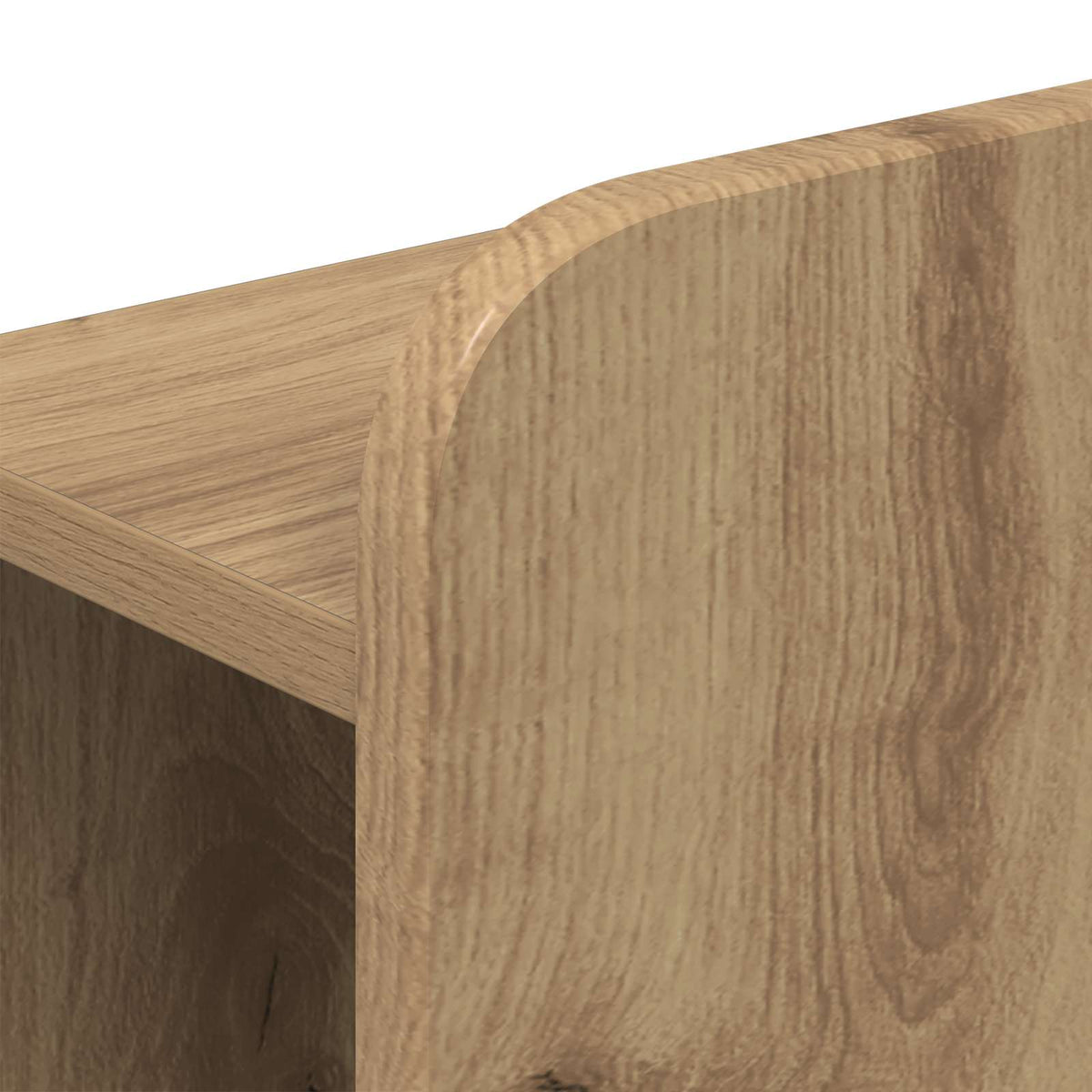 vidaXL Bed Frame with Storage and Headboard Artisan Oak 160 x 200 cm 6