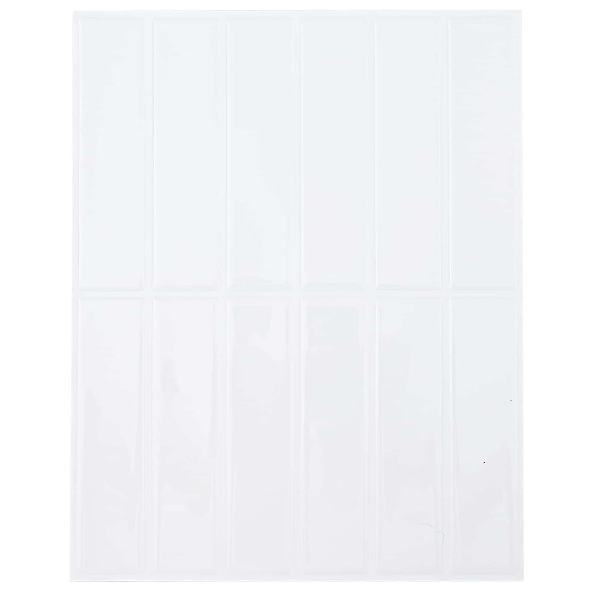 Rectangular Tile 29 x 23 x 0.08 cm White 50
