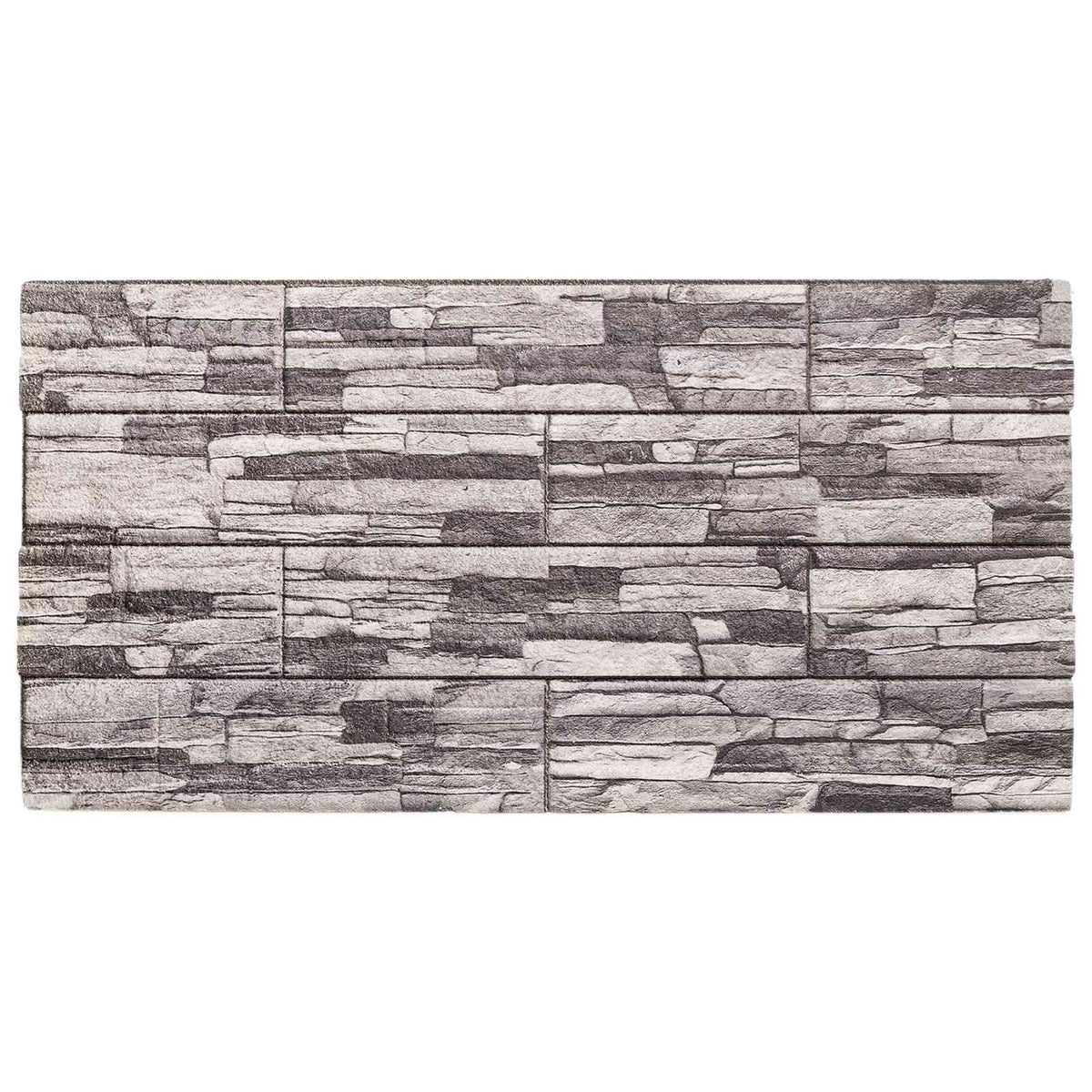 vidaXL Wall Panels 10 pcs 100 x 50 cm Dark Grey and Light Grey 3