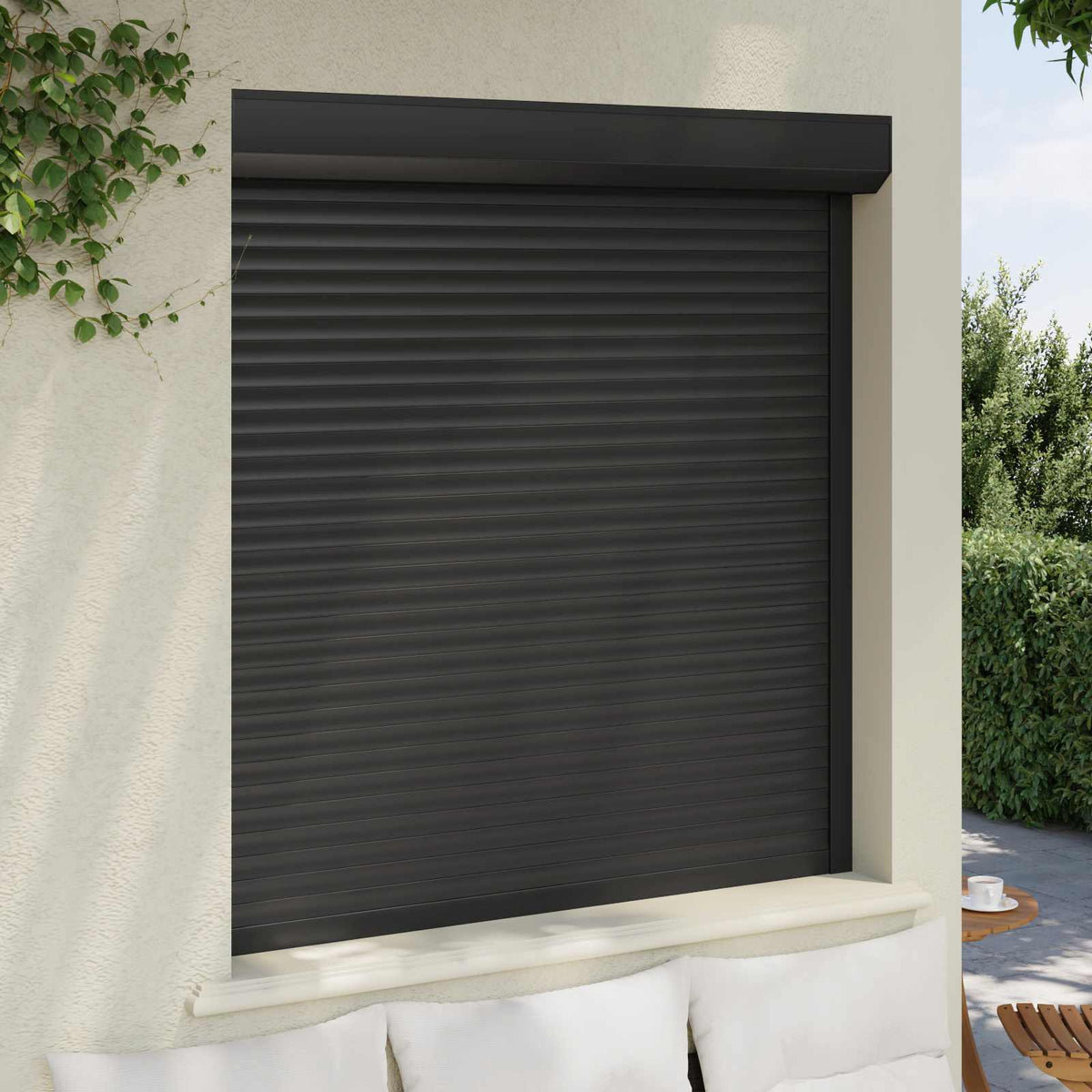Roller Shutter Manual Anthracite 130 cm 140 cm