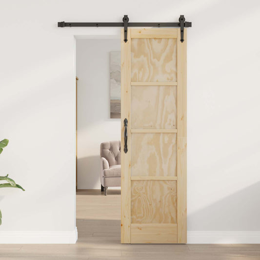 Interior Door Plywood Natural 61 cm 198.5 cm