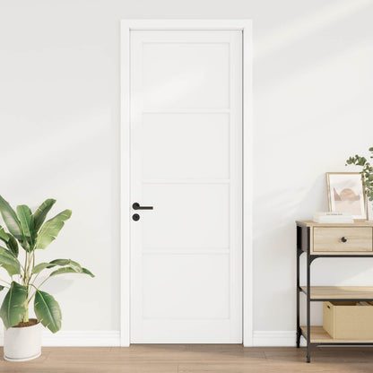vidaXL Interior Door 83 x 232 cm Plywood White 3