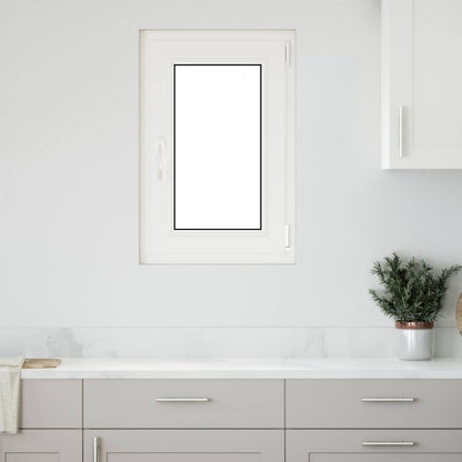 Basement Window Internal Colour RISOR 50 x 50 cm Tilting and Turn Right White Three-layer 50 cm 75 cm