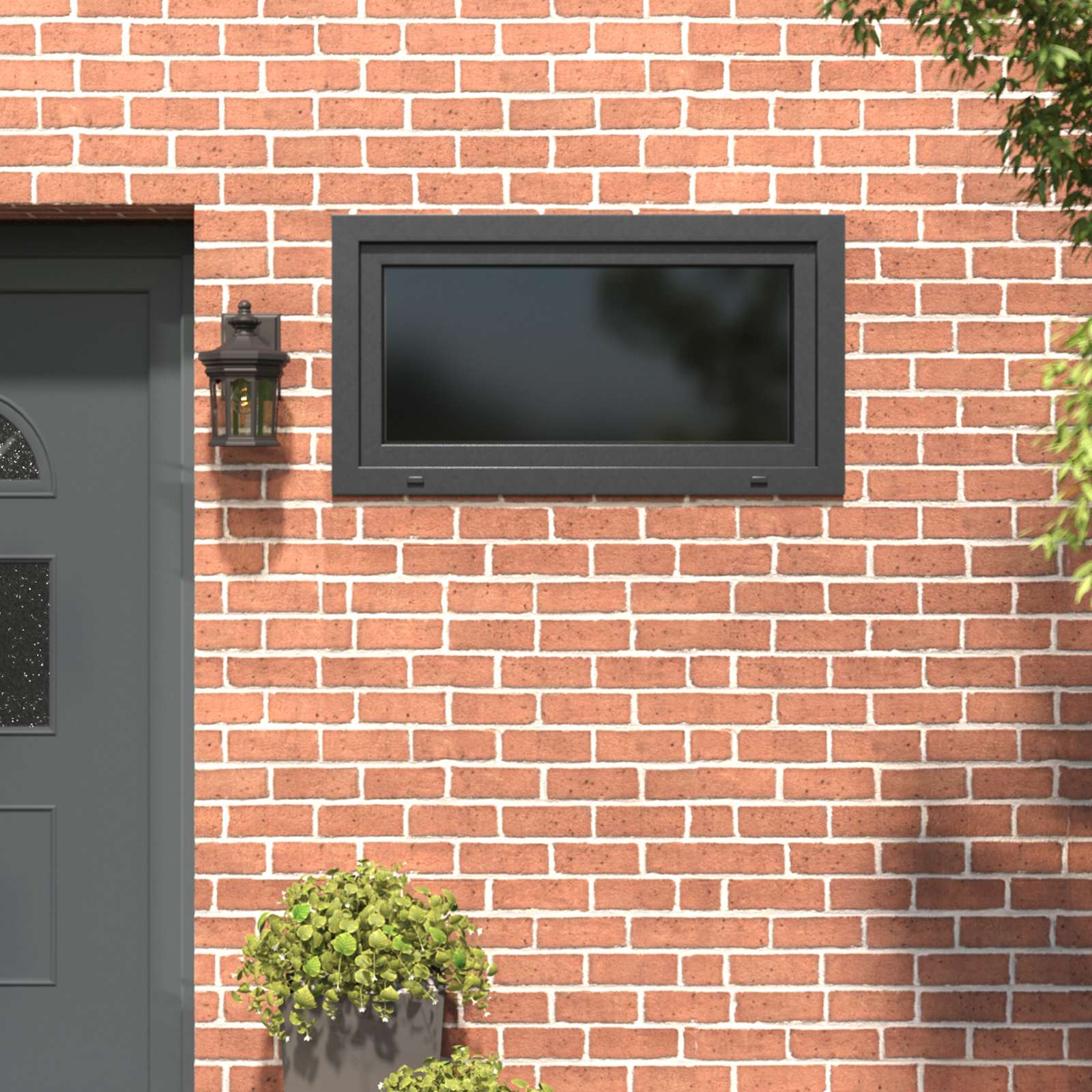 vidaXL Tilt & Turn Basement Window RISOR 110 x 70 cm 1