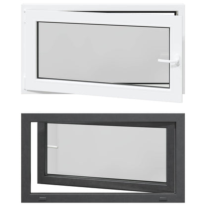 vidaXL Tilt & Turn Basement Window RISOR 110 x 70 cm 2