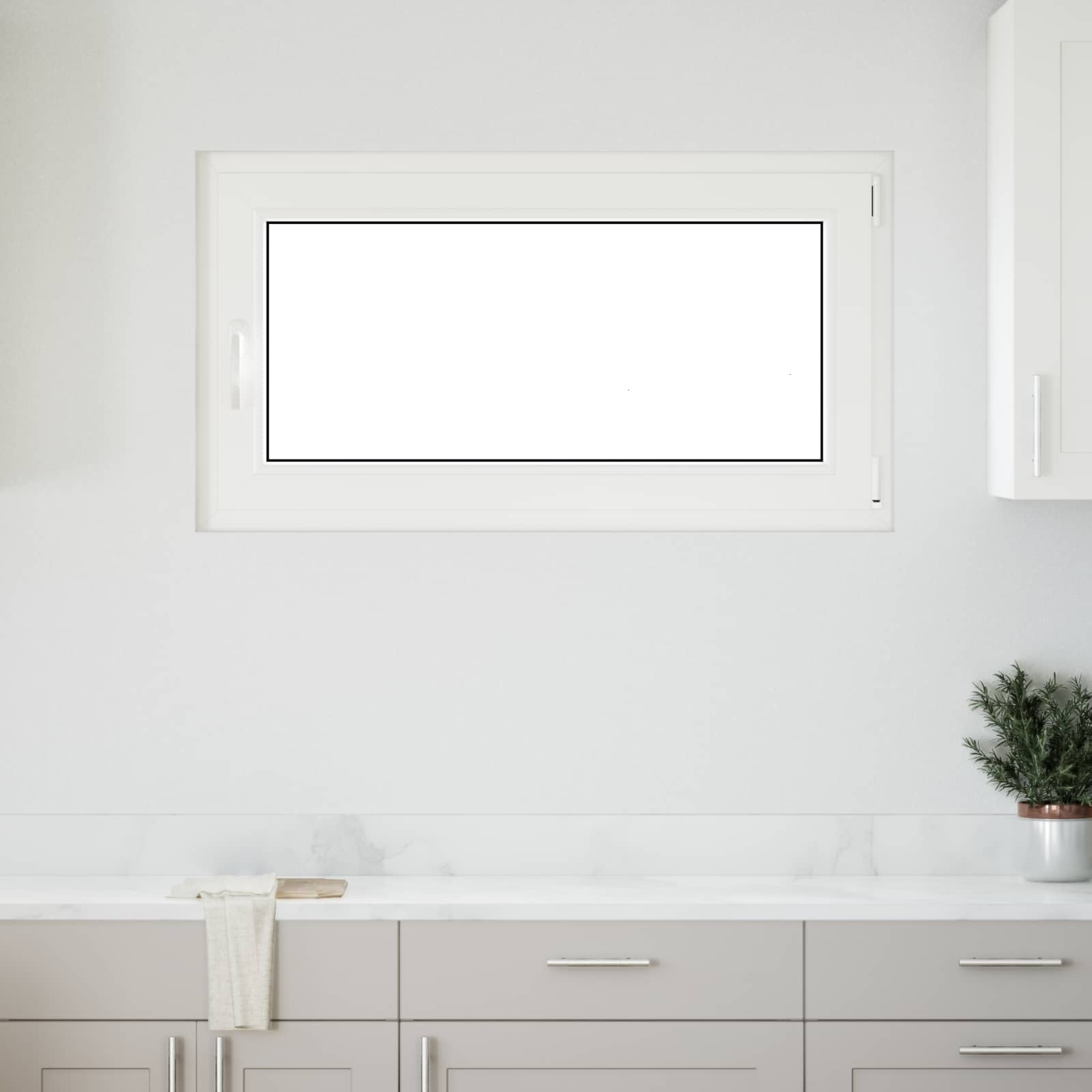 vidaXL Tilt & Turn Basement Window RISOR 110 x 70 cm 3