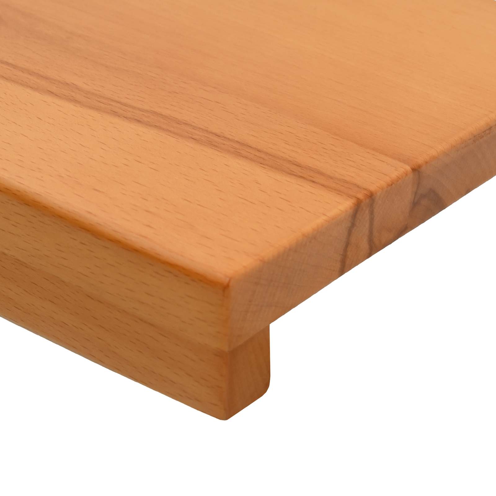 vidaXL Stair Treads 4 pcs 110 x 30 x 2 cm Light Brown Solid Beech Wood 5