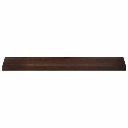 Stair Treads Solid Beech Wood Depth 30 cm 4 Dark brown 110 cm