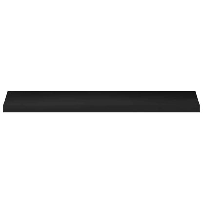 Stair Treads Solid Beech Wood Depth 30 cm 4 Black 120 cm