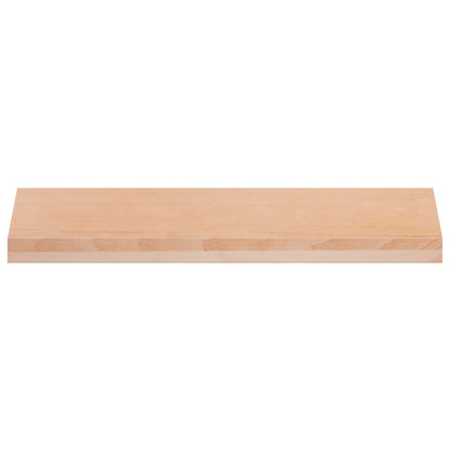 vidaXL Stair Treads 8 pcs 80 x 25 x 2 cm Natural Solid Beech Wood 3