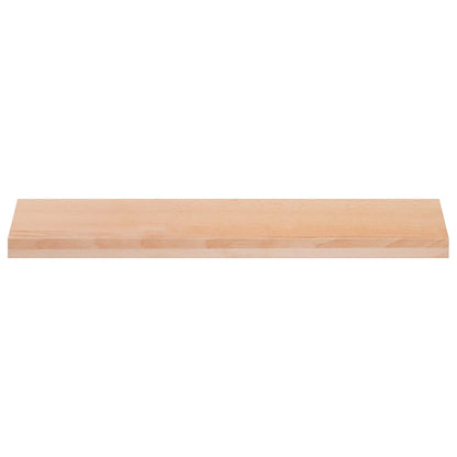 vidaXL Stair Treads 8 pcs 90 x 25 x 2 cm Natural Solid Beech Wood 2