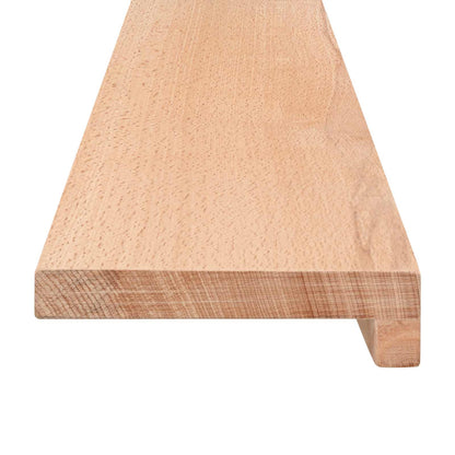 vidaXL Stair Treads 8 pcs 90 x 25 x 2 cm Natural Solid Beech Wood 3