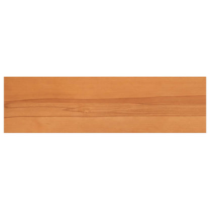 vidaXL Stair Treads 8 pcs 100 x 25 x 2 cm Light Brown Solid Beech Wood 5