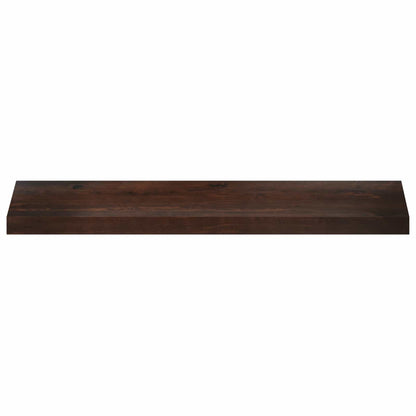 vidaXL Stair Treads 8 pcs 90 x 25 x 2 cm Dark Brown Solid Beech Wood 3