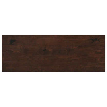 vidaXL Stair Treads 8 pcs 80 x 30 x 2 cm Dark Brown Solid Beech Wood 5